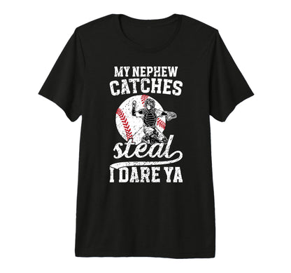 Baseball Catcher Aunt Funny Baseball T-Shirt - Trendy Graphic Unisex - T-Shirt, Sweatshirt, Hoodie