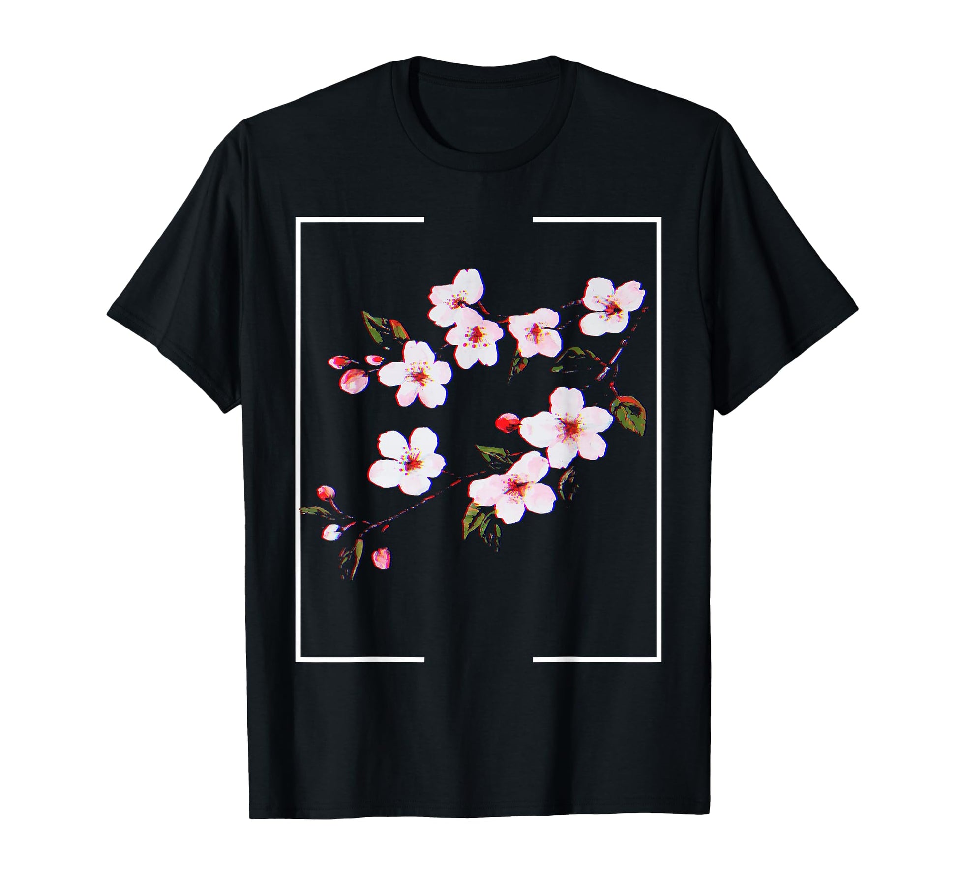 Cherry Blossom Japanese Aesthetic T-Shirt - Custom Art Print Unisex - T-Shirt, Sweatshirt, Hoodie