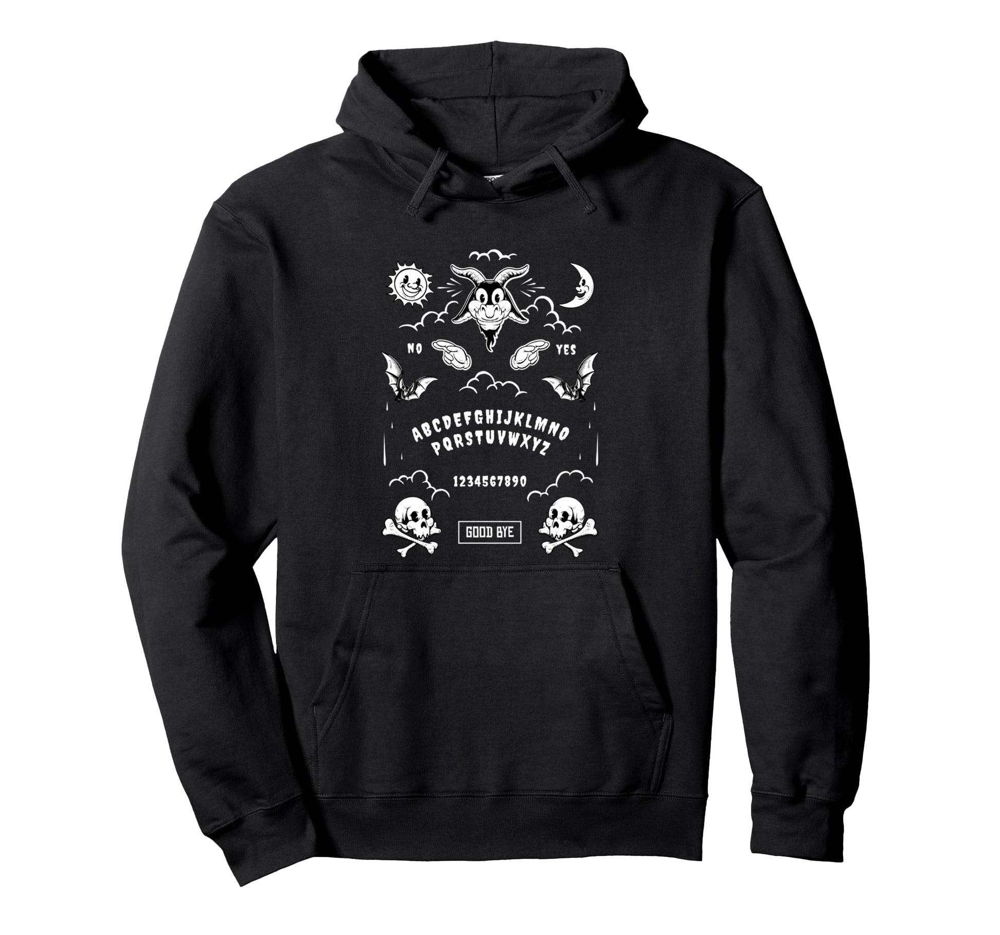 Ouija Board Costume Halloween Aesthetic Hoodie - Graphic Print Men Women - T-Shirt, Sweatshirt, Hoodie