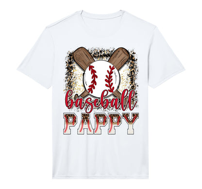 Baseball Pappy Leopard Proud Ball T-Shirt - Novelty Apparel for Adults - T-Shirt, Sweatshirt, Hoodie
