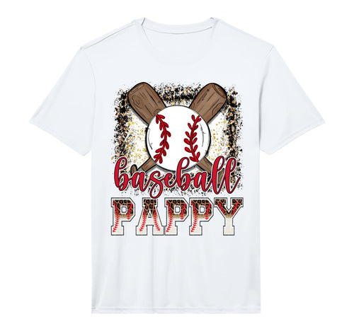 Baseball Pappy Leopard Proud Ball T-Shirt - Novelty Apparel for Adults - T-Shirt, Sweatshirt, Hoodie