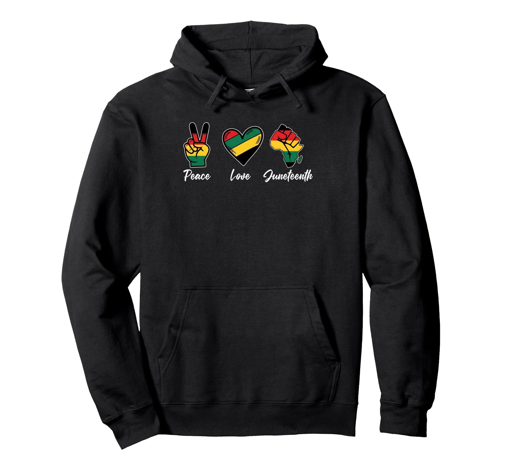 Junenteeth Shirts Celebrating Peace Love Hoodie - Unique Graphic Men Women - T-Shirt, Sweatshirt, Hoodie