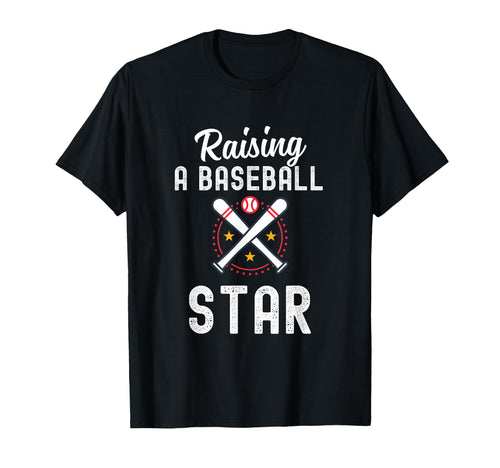 Baseball Mom Life Raising Baseball T-Shirt - Minimalist Print for Adults - T-Shirt, Sweatshirt, Hoodie