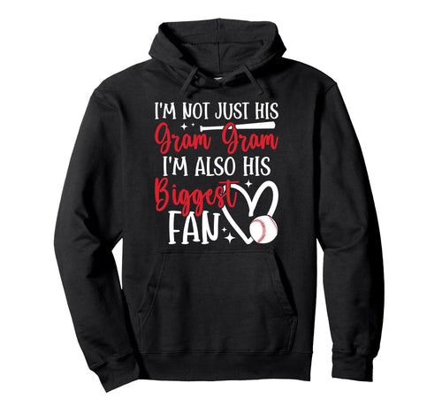 Proud Baseball Gram Gram Baseball Hoodie - Trendy Graphic for Adults - T-Shirt, Sweatshirt, Hoodie