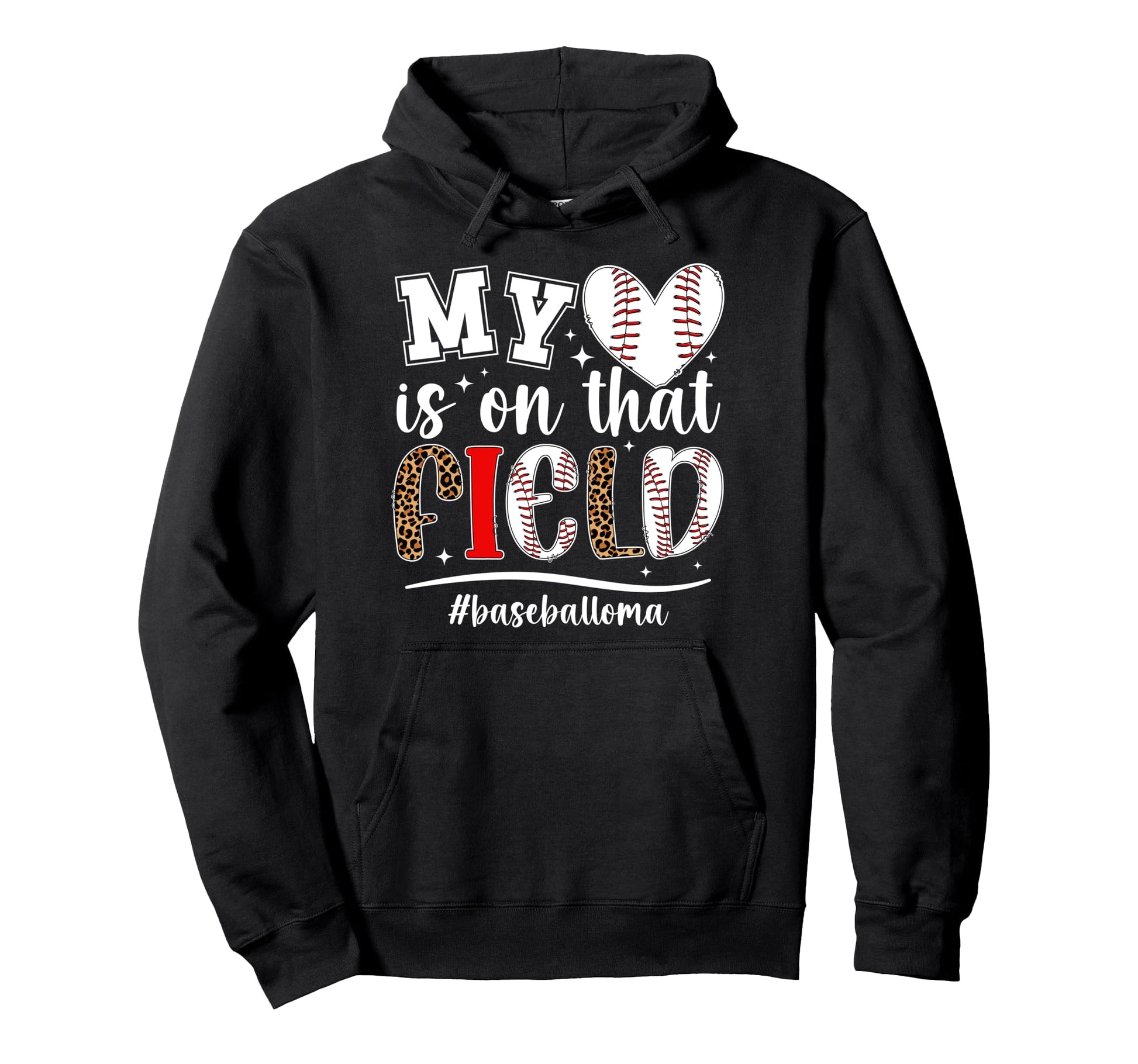 That Field Baseball Oma Baseball Player Hoodie - Graphic Print for Adults - T-Shirt, Sweatshirt, Hoodie