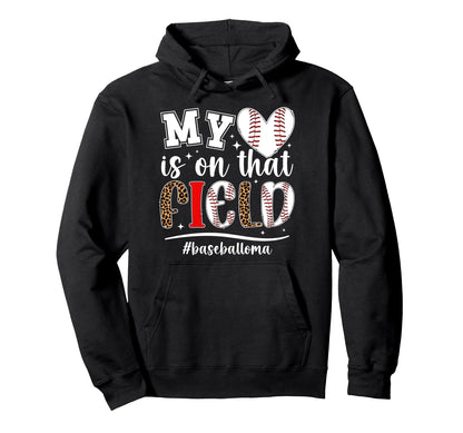 That Field Baseball Oma Baseball Player Hoodie - Graphic Print for Adults - T-Shirt, Sweatshirt, Hoodie