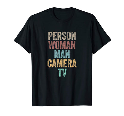 Person Camera Tv T-Shirt - Unique Graphic for Adults - T-Shirt, Sweatshirt, Hoodie