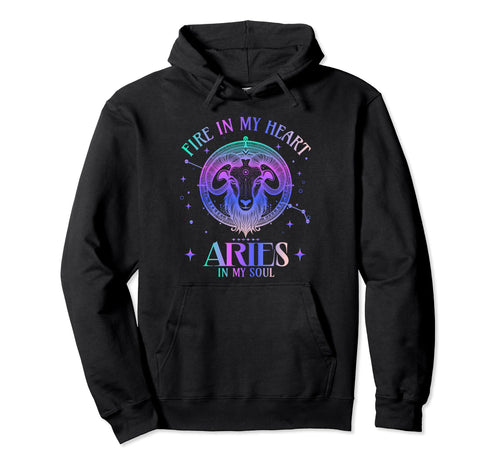 Funny Aries Astrology Zodiac Sign Horoscope Hoodie - Novelty Apparel Unisex - T-Shirt, Sweatshirt, Hoodie