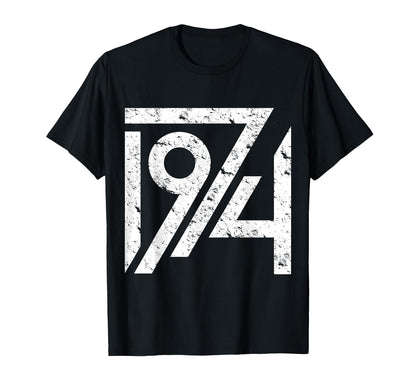 1974 Birthday Grunge Alternative T-Shirt - Trendy Graphic Men Women - T-Shirt, Sweatshirt, Hoodie