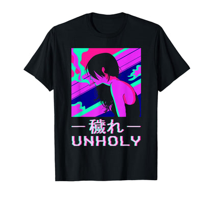 Unholy Soft Grunge Aesthetic Anime T-Shirt - Novelty Apparel for Adults - T-Shirt, Sweatshirt, Hoodie