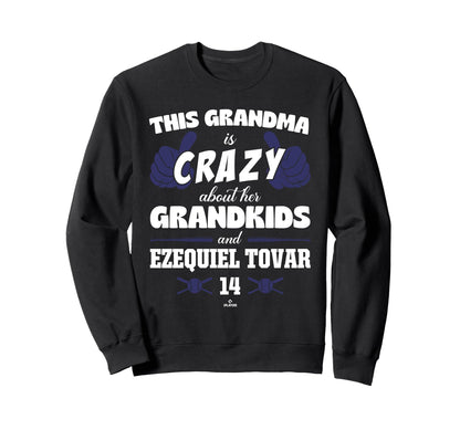 Grandma Crazy Ezequiel Tovar Sweatshirt - Minimalist Print Men Women - T-Shirt, Sweatshirt, Hoodie