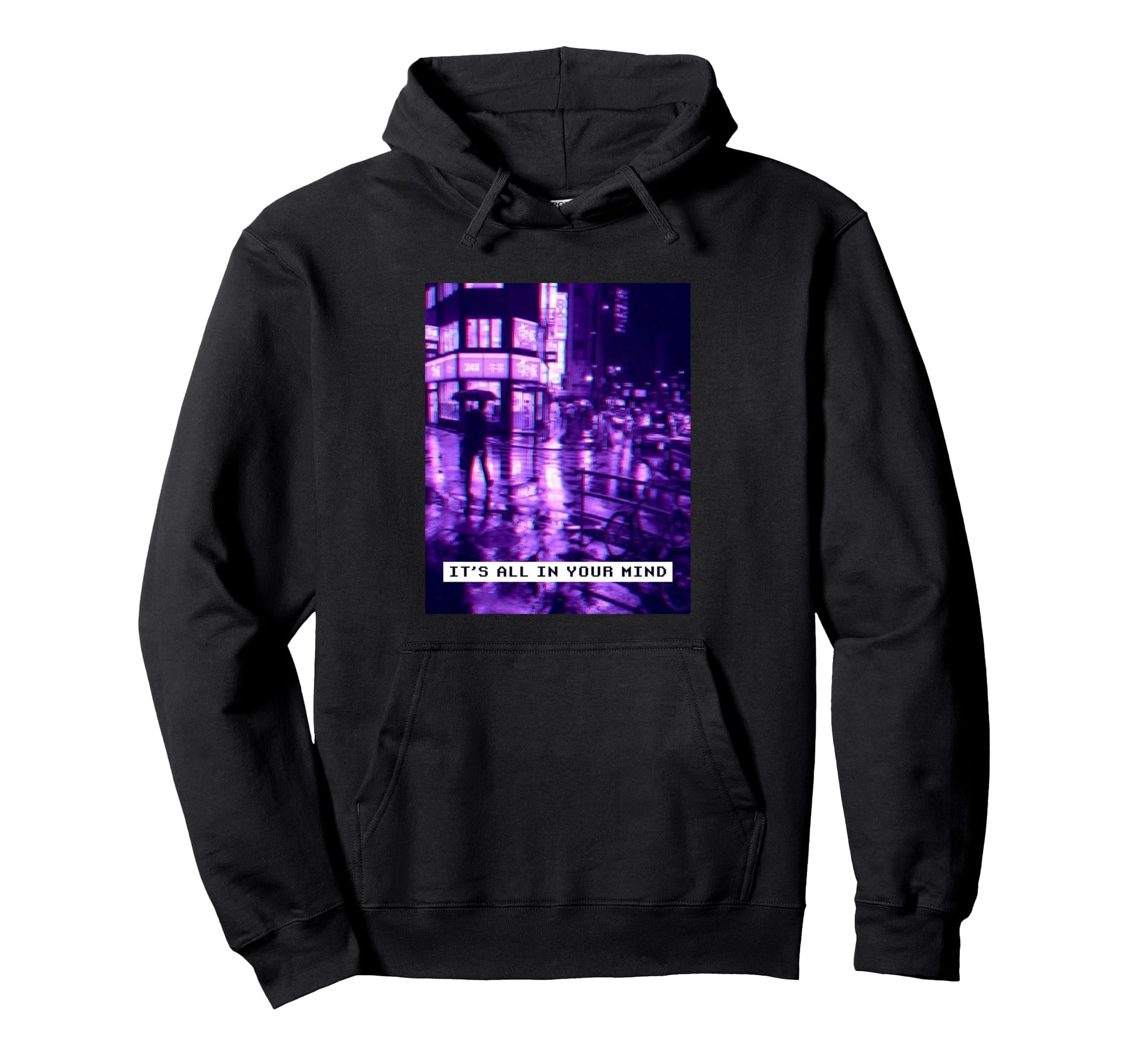 Vaporwave 80S 90S Japanese Sad Hoodie - Novelty Apparel Men Women - T-Shirt, Sweatshirt, Hoodie