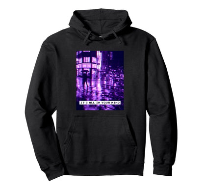 Vaporwave 80S 90S Japanese Sad Hoodie - Novelty Apparel Men Women - T-Shirt, Sweatshirt, Hoodie
