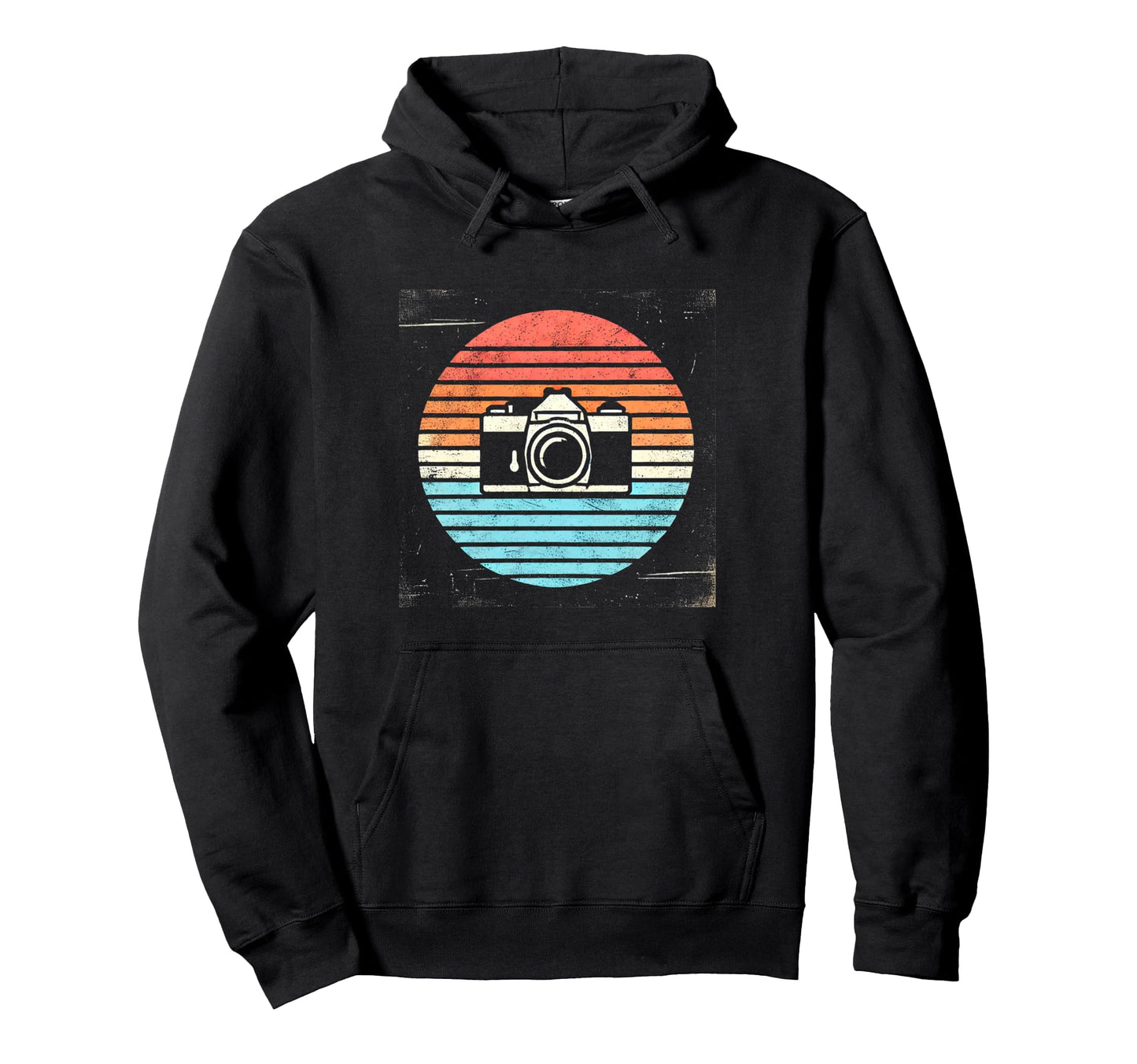 Camera Hoodie - Fun Novelty Design for Adults - T-Shirt, Sweatshirt, Hoodie