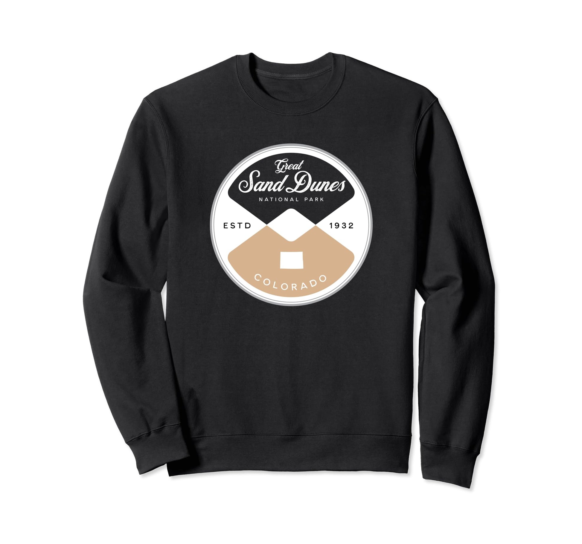 Great Sand Dunes National Park Sweatshirt - Unique Graphic for Adults - T-Shirt, Sweatshirt, Hoodie