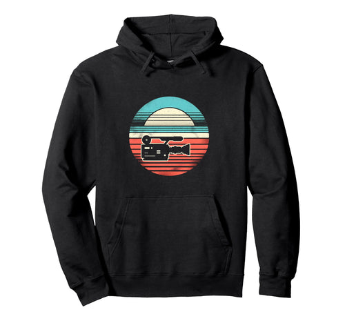 Camera Sunset Hoodie - Trendy Graphic Unisex - T-Shirt, Sweatshirt, Hoodie