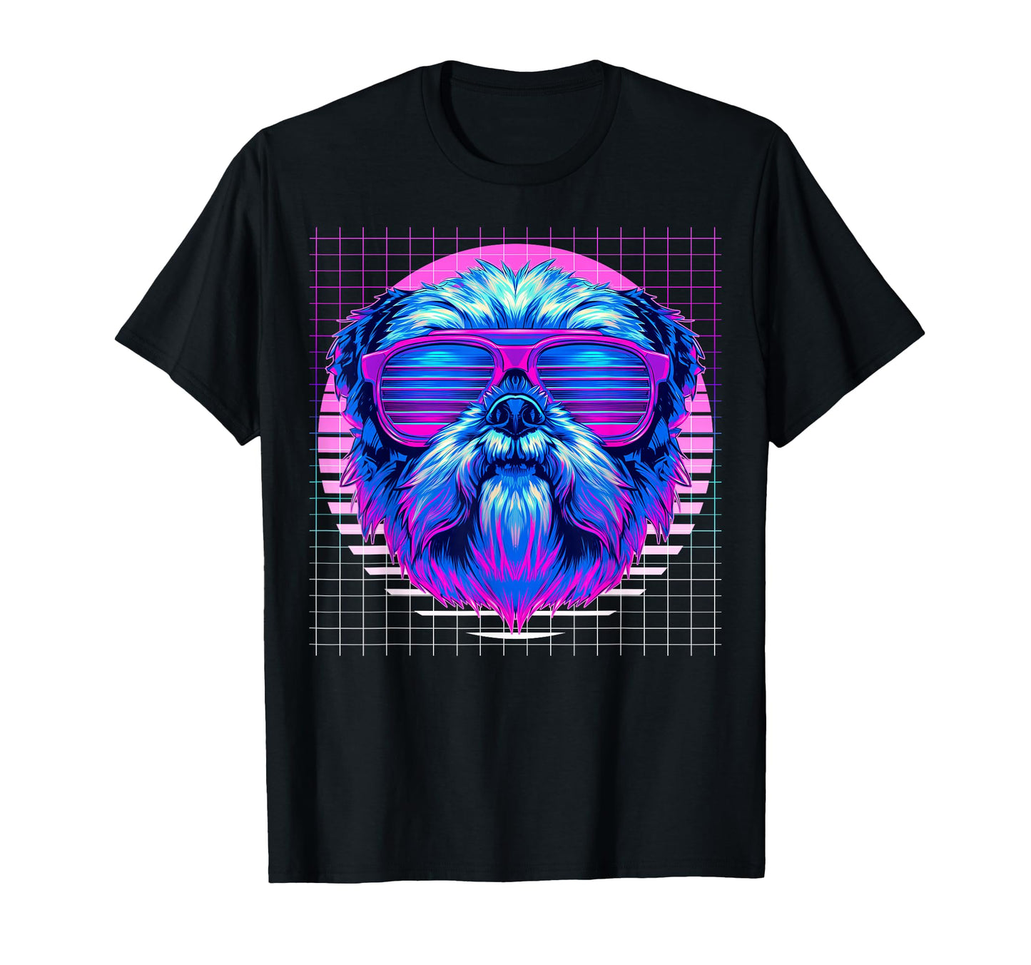 Brussels Griffon Sunglasses Dog T-Shirt - Streetwear Style Unisex - T-Shirt, Sweatshirt, Hoodie