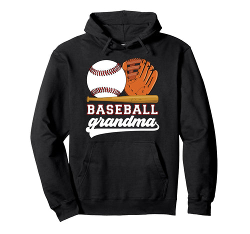 Baseball Grandma Proud Grandma Baseball Hoodie - Minimalist Print Unisex - T-Shirt, Sweatshirt, Hoodie