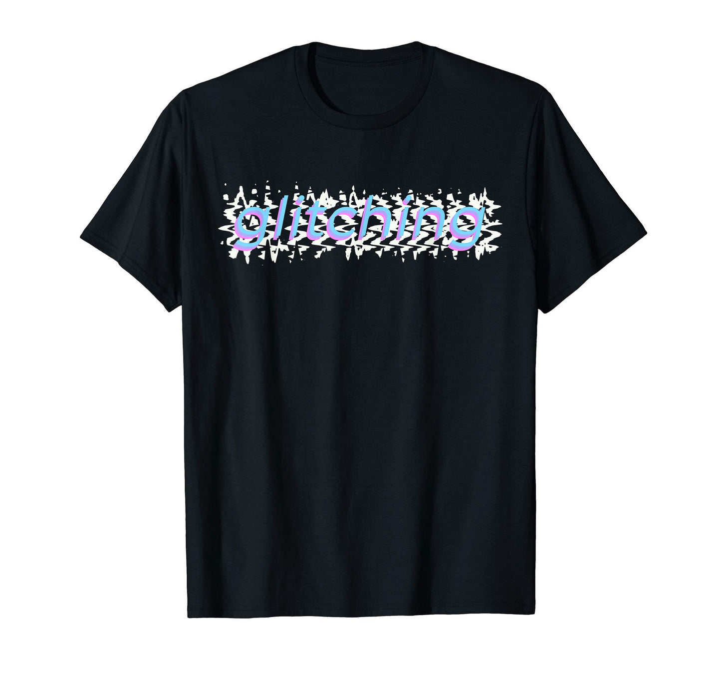 Glitching Vaporwave Pastel Goth T-Shirt - Casual Everyday Wear for Adults - T-Shirt, Sweatshirt, Hoodie