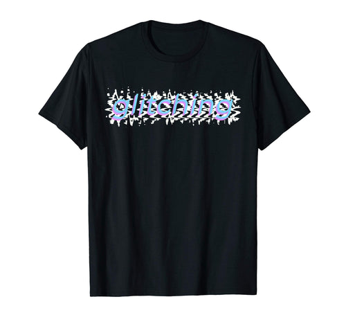 Glitching Vaporwave Pastel Goth T-Shirt - Casual Everyday Wear for Adults - T-Shirt, Sweatshirt, Hoodie