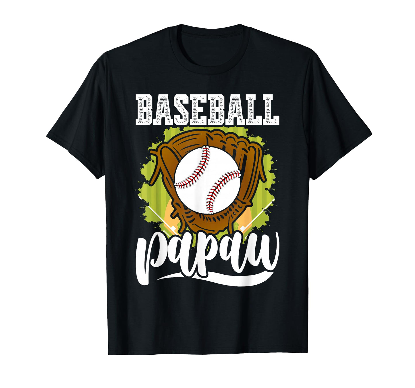Baseball Papaw Matching Family Papa T-Shirt - Fun Novelty Design Men Women - T-Shirt, Sweatshirt, Hoodie