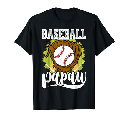 Baseball Papaw Matching Family Papa T-Shirt - Fun Novelty Design Men Women - T-Shirt, Sweatshirt, Hoodie