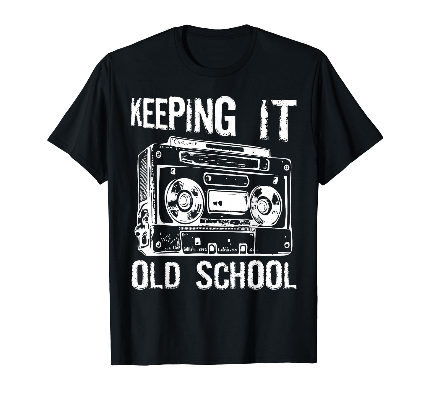 Keeping It Old School 80S 90S Music T-Shirt - Aesthetic Graphic Men Women - T-Shirt, Sweatshirt, Hoodie
