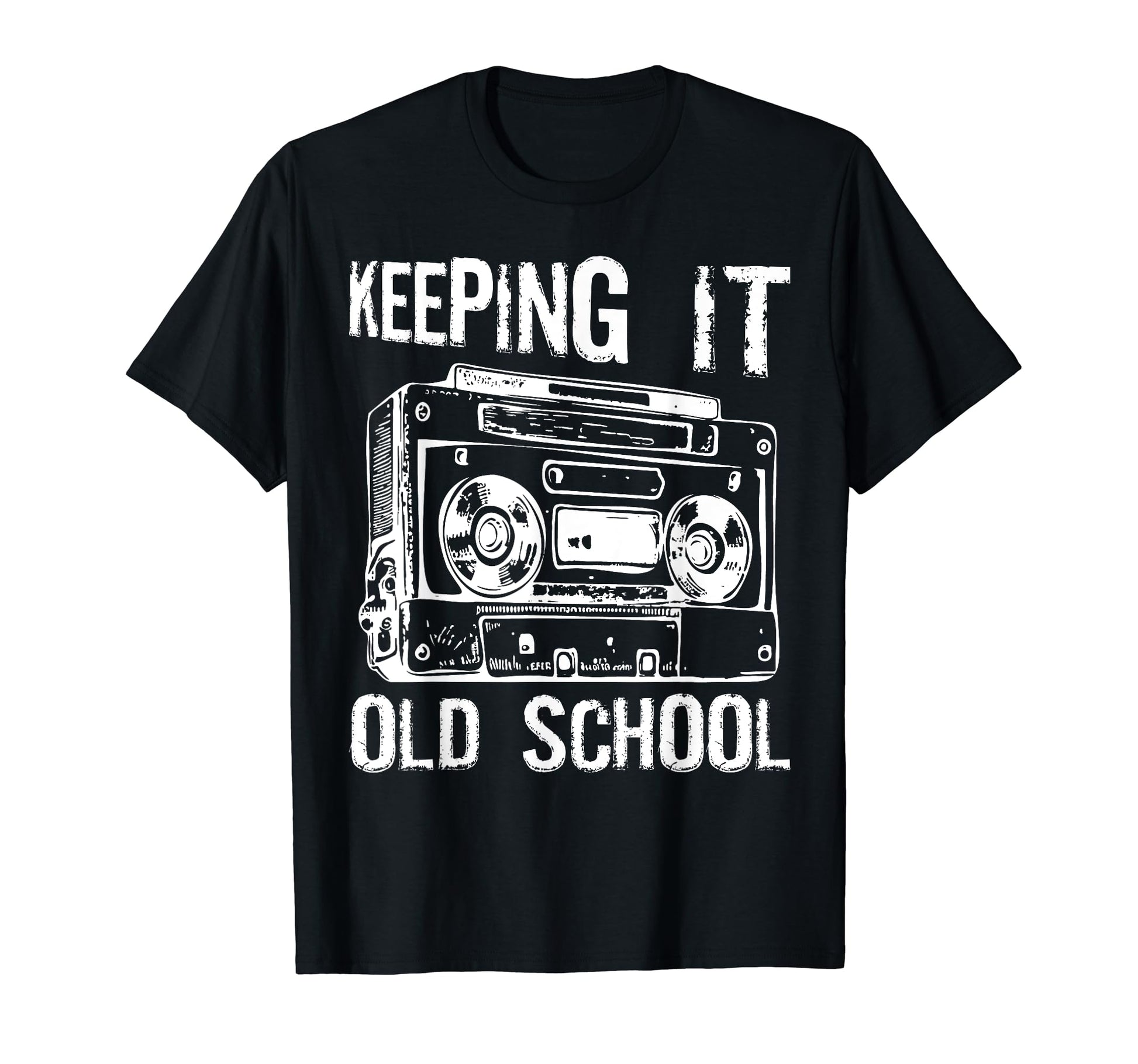 Keeping It Old School 80S 90S Music T-Shirt - Aesthetic Graphic Men Women - T-Shirt, Sweatshirt, Hoodie