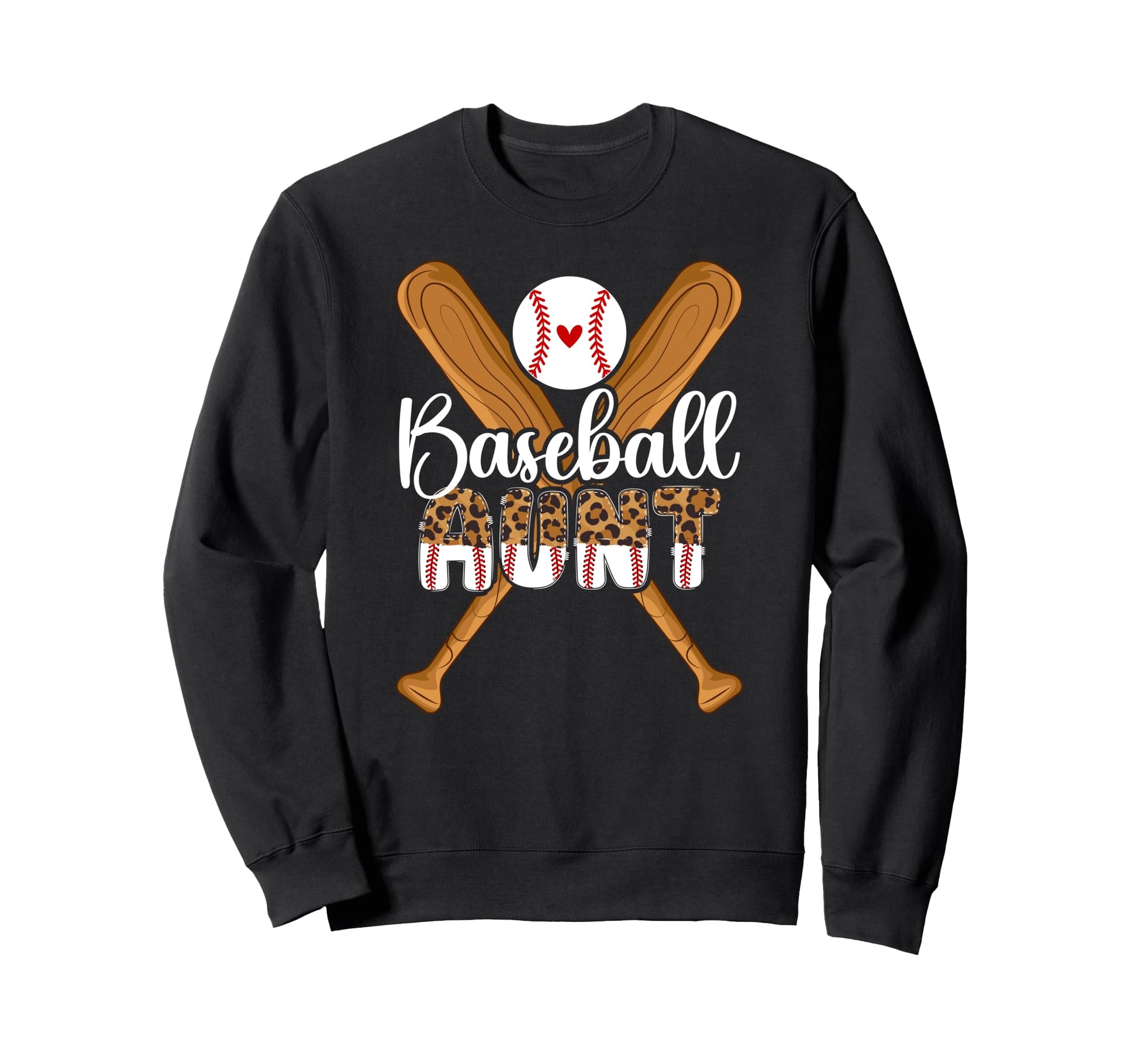 Baseball Aunt Baseball Player Sweatshirt - Custom Art Print for Adults - T-Shirt, Sweatshirt, Hoodie