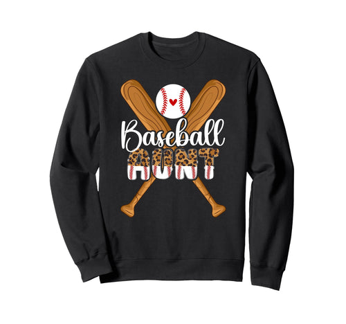 Baseball Aunt Baseball Player Sweatshirt - Custom Art Print for Adults - T-Shirt, Sweatshirt, Hoodie