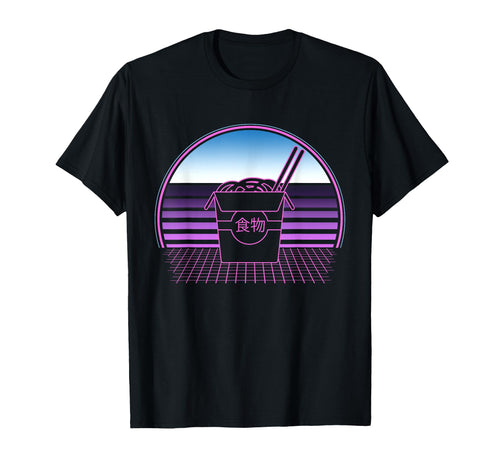 Noodles 80S Vaporwave Aesthetic T-Shirt - Streetwear Style for Adults - T-Shirt, Sweatshirt, Hoodie