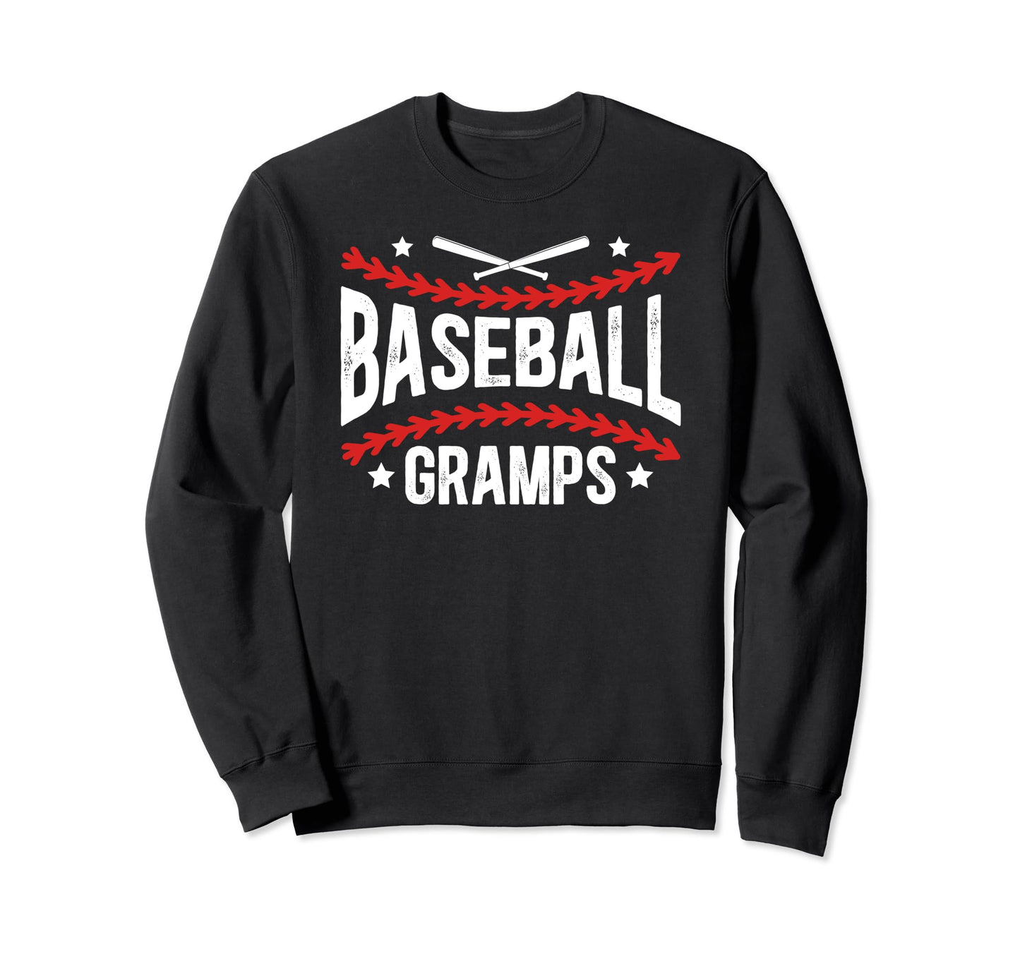 Baseball Gramps Best Grandpa Gramps Sweatshirt - Unique Graphic Unisex - T-Shirt, Sweatshirt, Hoodie