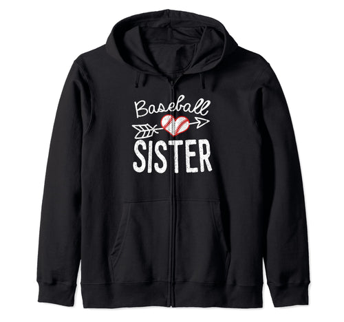 Proud Baseball Sister Funny T-Shirt - Aesthetic Graphic Unisex - T-Shirt, Sweatshirt, Hoodie