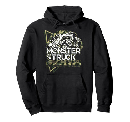 Vaporwave Aesthetic Monster Truck Hoodie - Fun Novelty Design for Adults - T-Shirt, Sweatshirt, Hoodie