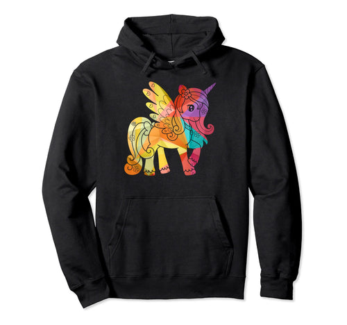 Unicorn Funny Unicorns Rainbow Hoodie - Casual Everyday Wear for Adults - T-Shirt, Sweatshirt, Hoodie