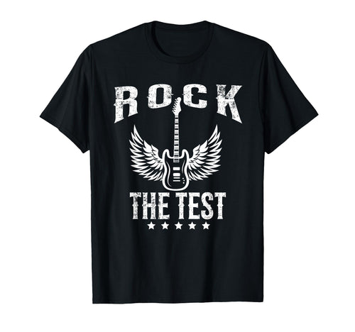 Rock Test Day Teacher Testing Day T-Shirt - Streetwear Style Unisex - T-Shirt, Sweatshirt, Hoodie