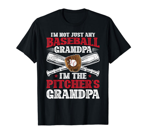 Im Baseball Pitcher Grandpa Baseball T-Shirt - Unique Graphic Unisex - T-Shirt, Sweatshirt, Hoodie