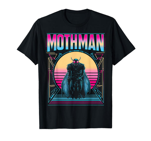 Mothman Cryptozoology Cryptid T-Shirt - Casual Everyday Wear for Adults - T-Shirt, Sweatshirt, Hoodie