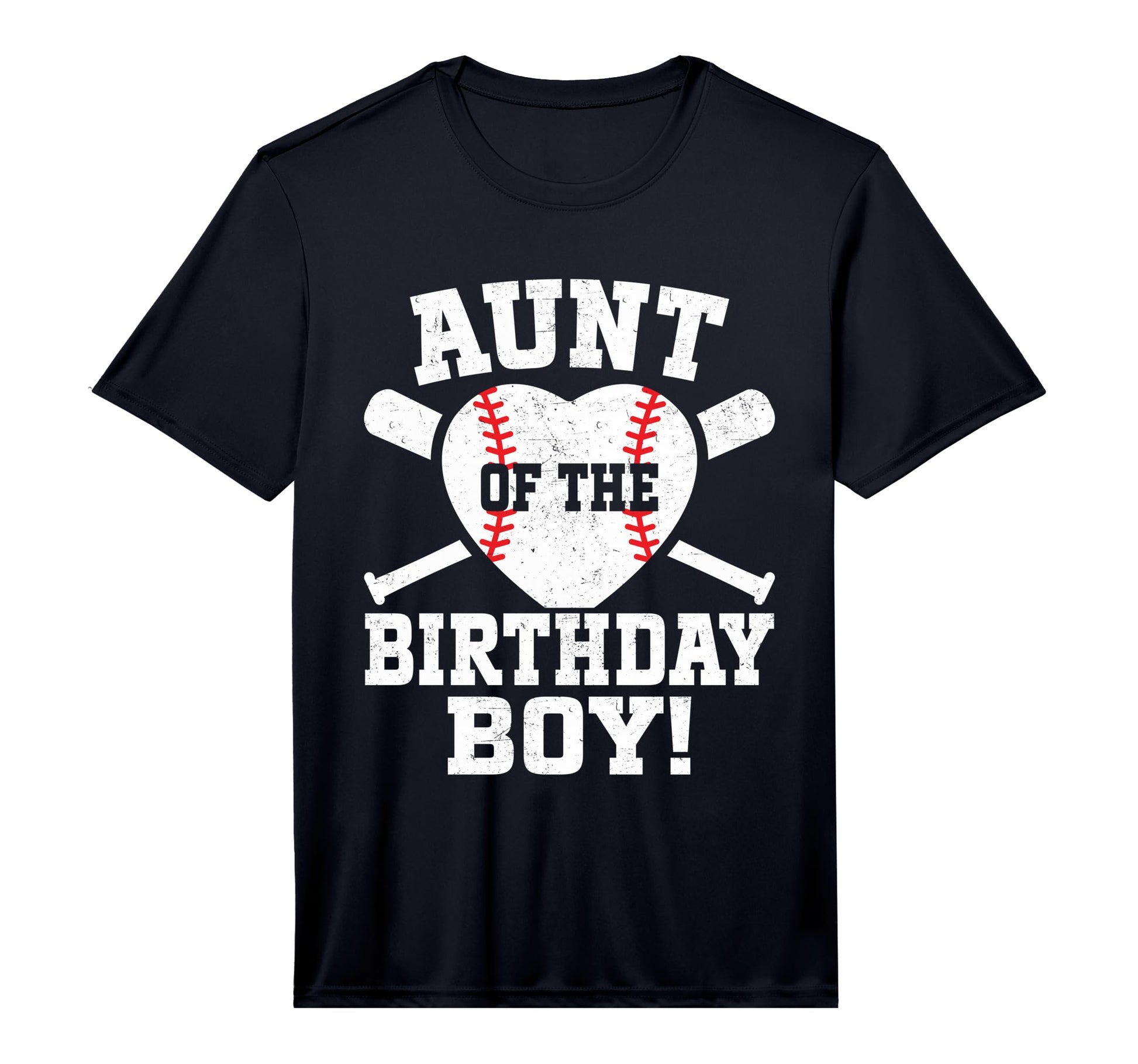 Aunt Birthday Baseball Birthday Matching T-Shirt - Graphic Print Unisex - T-Shirt, Sweatshirt, Hoodie