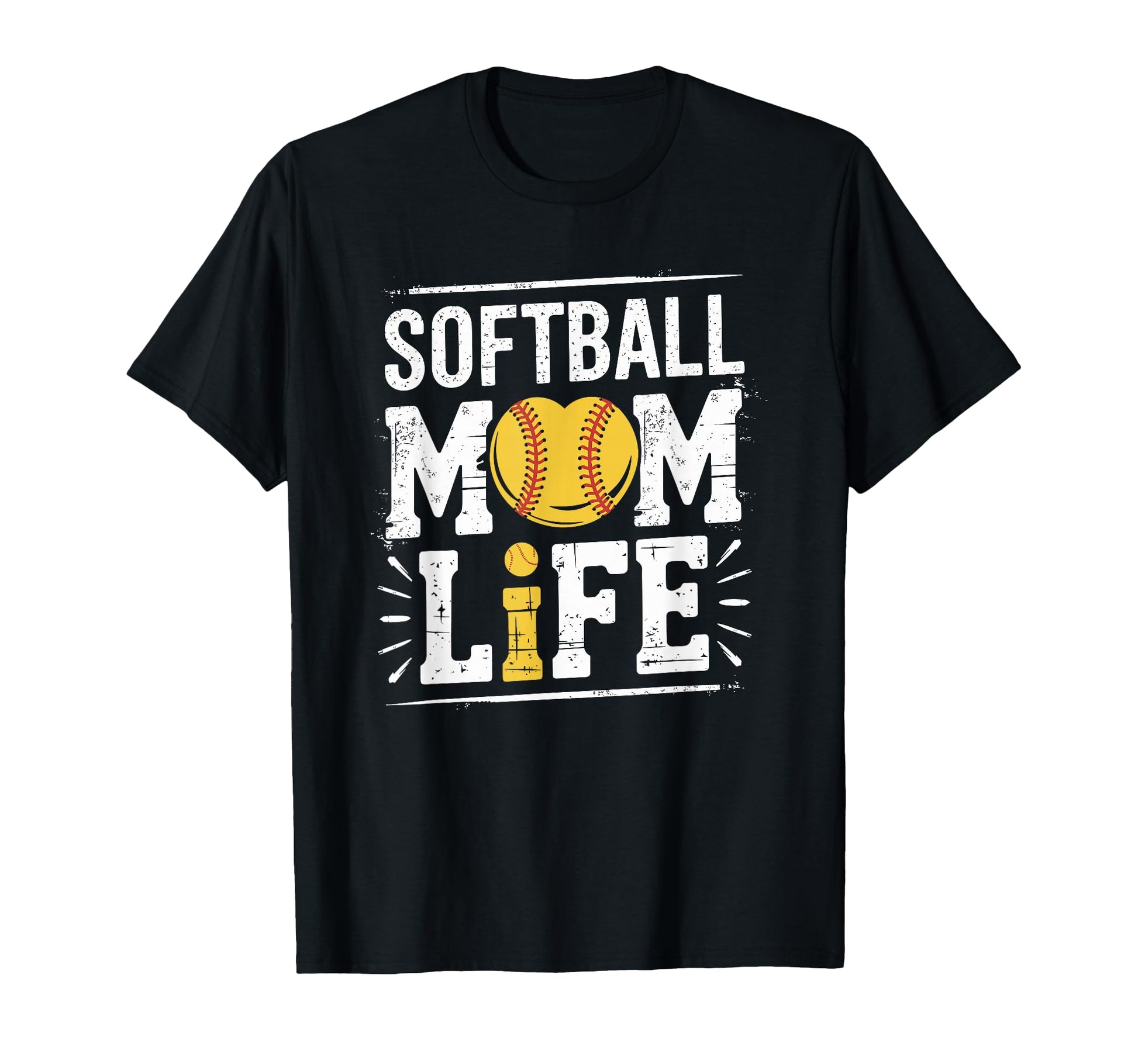 Baseball Sports Game Lover Mother T-Shirt - Fun Novelty Design for Adults - T-Shirt, Sweatshirt, Hoodie