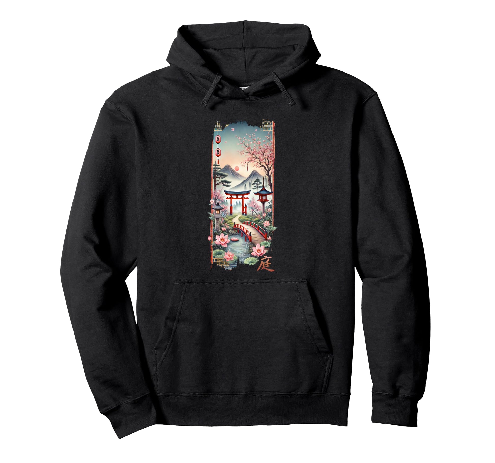 Japan Pure Culture Japanese 90S Cherry Hoodie - Minimalist Print Men Women - T-Shirt, Sweatshirt, Hoodie