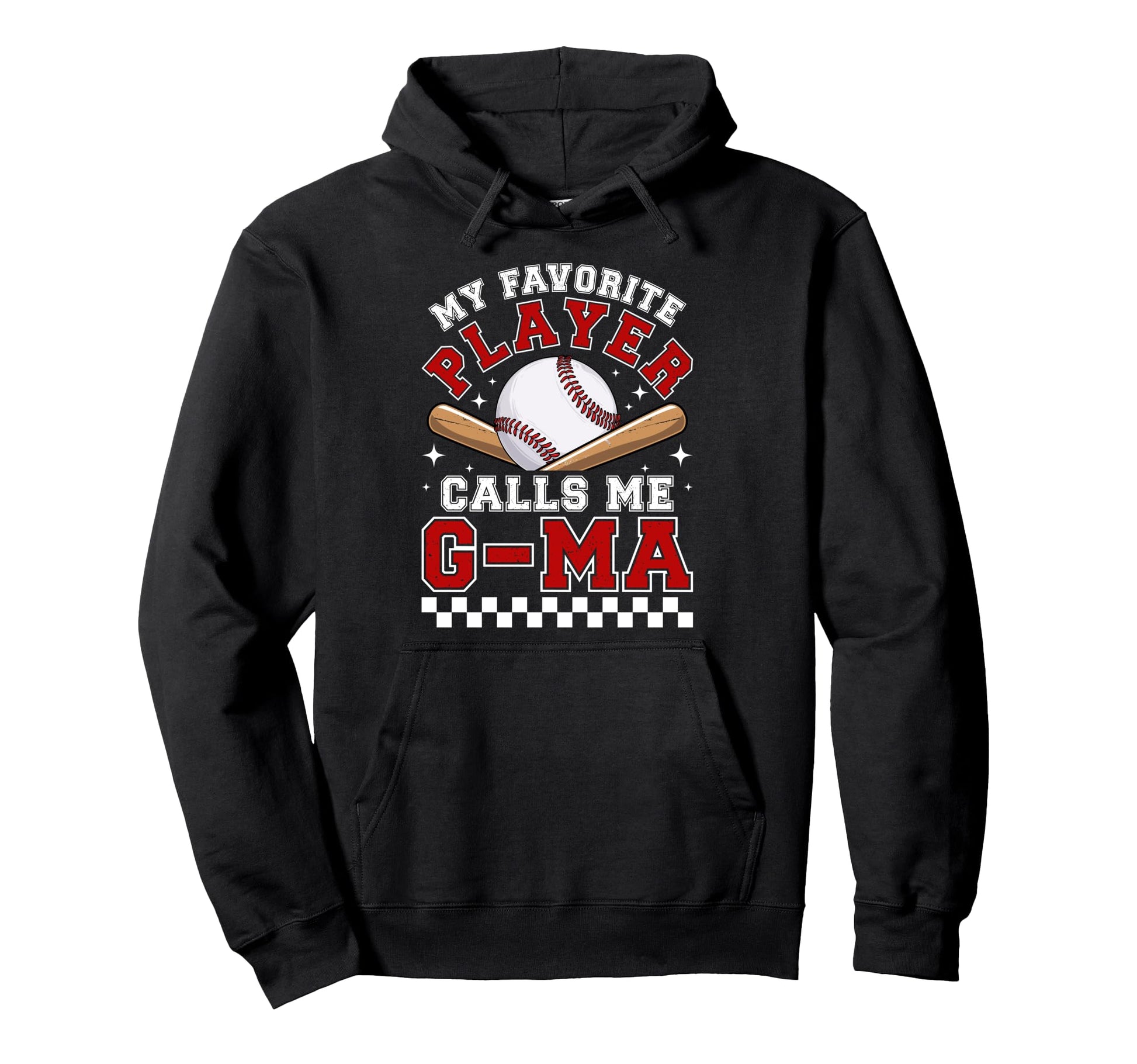 Proud Baseball G Ma Baseball Player G Ma Hoodie - Unique Graphic Men Women - T-Shirt, Sweatshirt, Hoodie