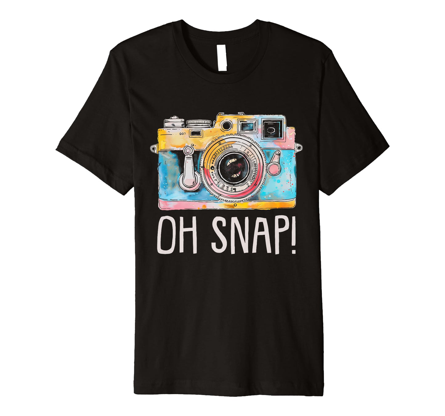 Photographer Camera Funny Photography T-Shirt - Trendy Graphic for Adults - T-Shirt, Sweatshirt, Hoodie
