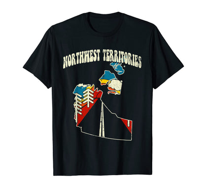 Northwest Territories Province T-Shirt - Aesthetic Graphic for Adults - T-Shirt, Sweatshirt, Hoodie