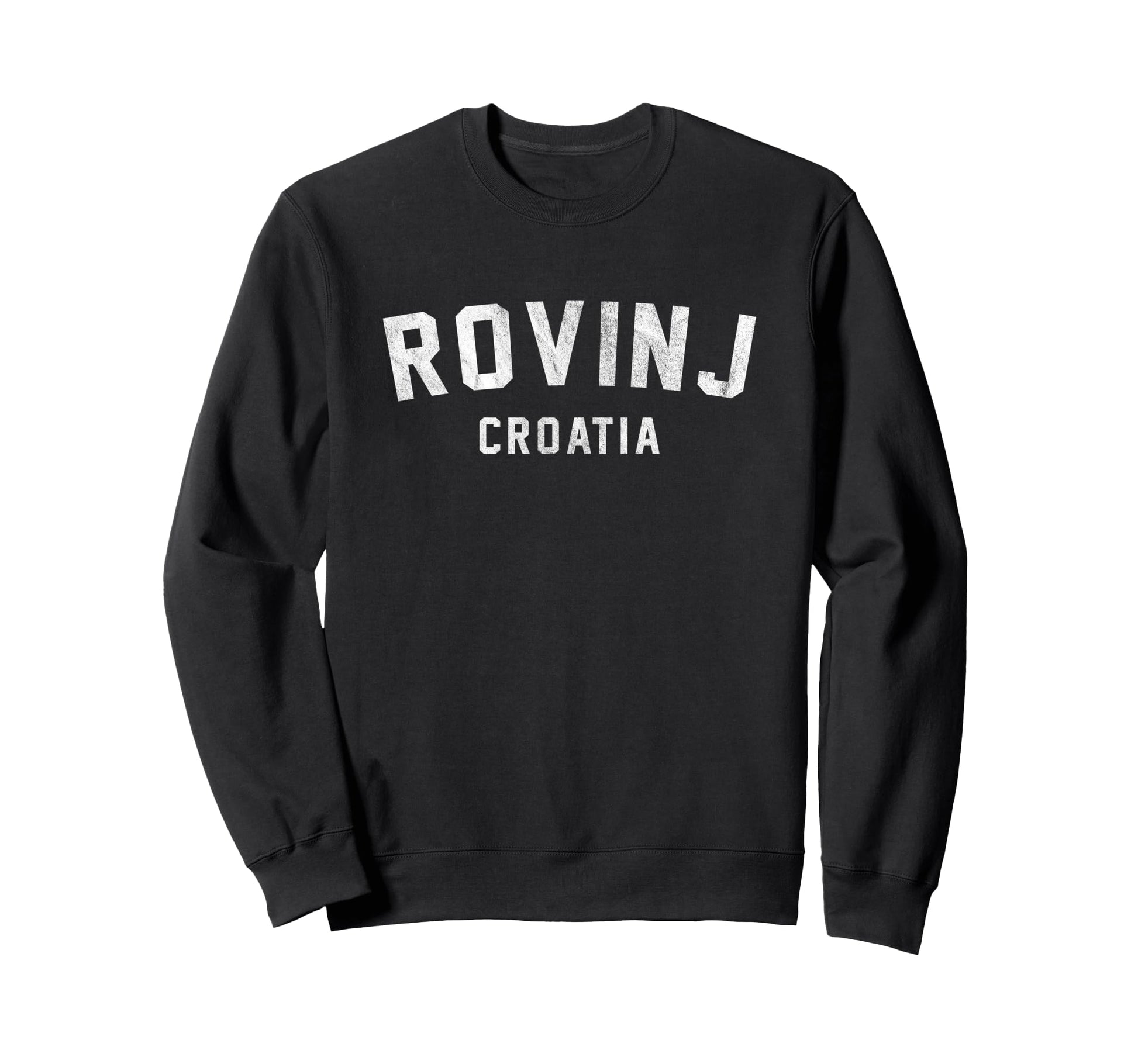 Varsity Rovinj Croatia Sweatshirt - Streetwear Style Men Women - T-Shirt, Sweatshirt, Hoodie