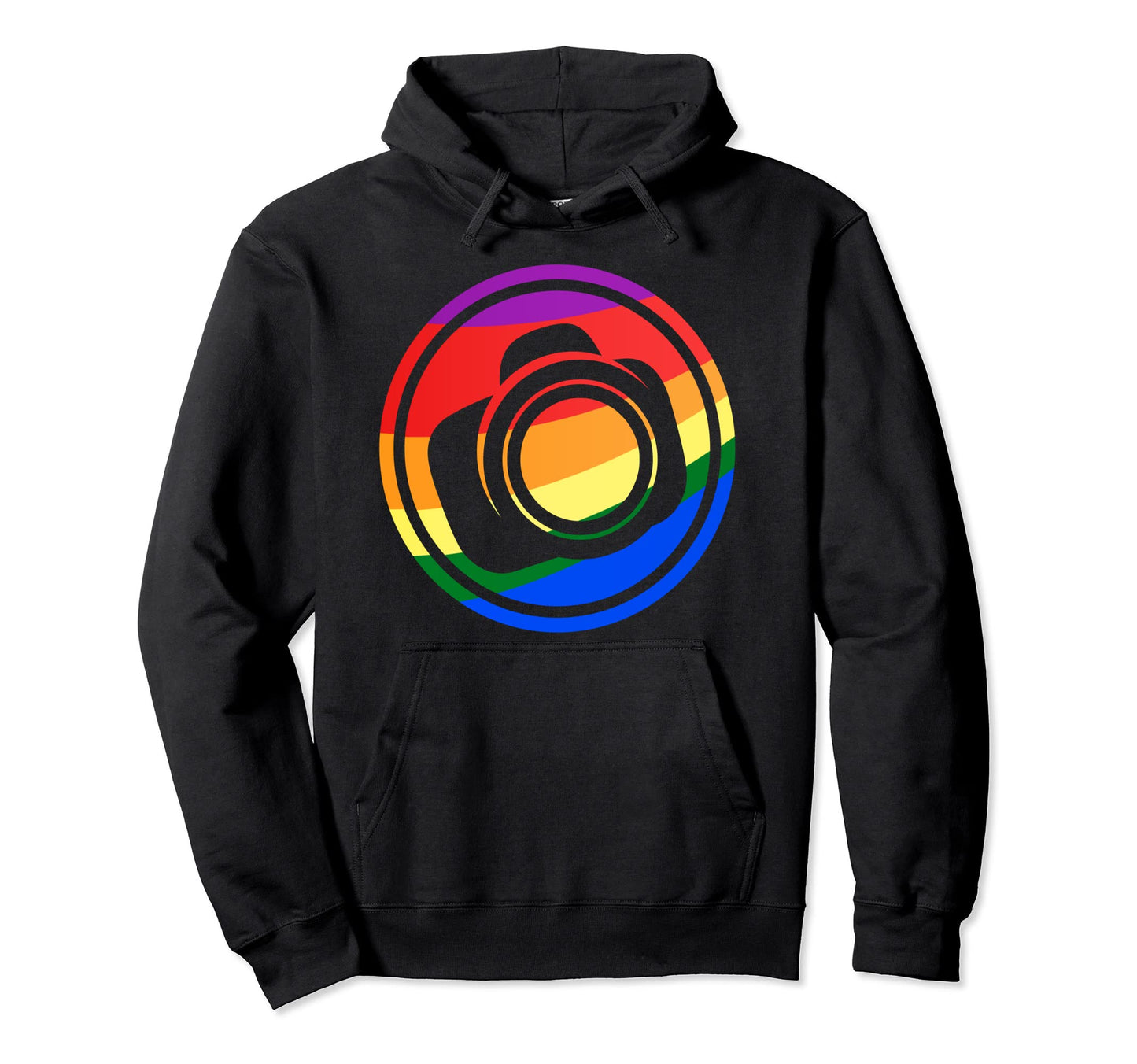 Camera Photography Lover Photographer Hoodie - Minimalist Print for Adults - T-Shirt, Sweatshirt, Hoodie