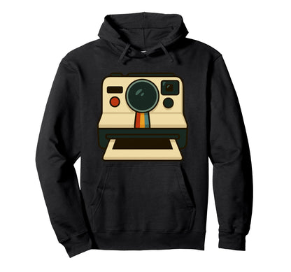 Instant Camera Photography Hoodie - Casual Everyday Wear Unisex - T-Shirt, Sweatshirt, Hoodie