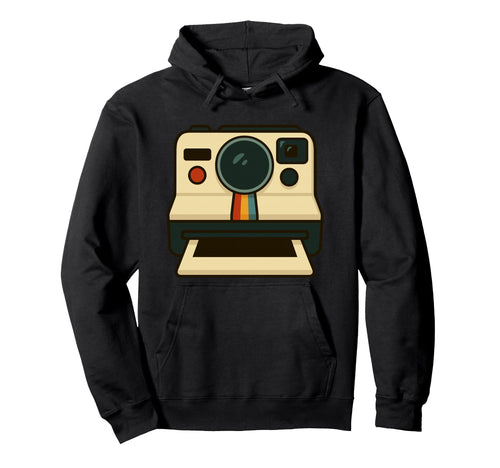 Instant Camera Photography Hoodie - Casual Everyday Wear Unisex - T-Shirt, Sweatshirt, Hoodie