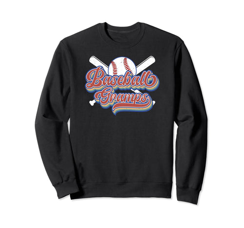 Baseball Gramps Grandpa Sweatshirt - Casual Everyday Wear for Adults - T-Shirt, Sweatshirt, Hoodie