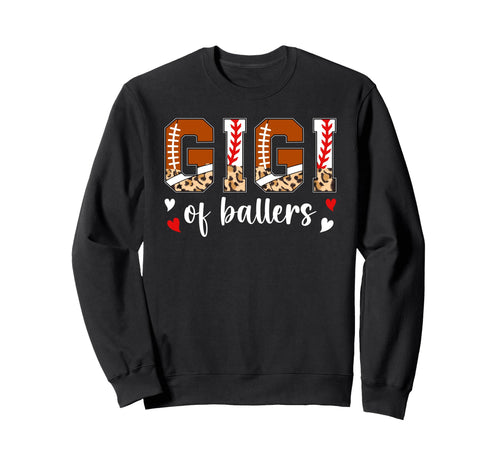 Gigi Ballers Baseball Football Gigi Sweatshirt - Aesthetic Graphic Unisex - T-Shirt, Sweatshirt, Hoodie
